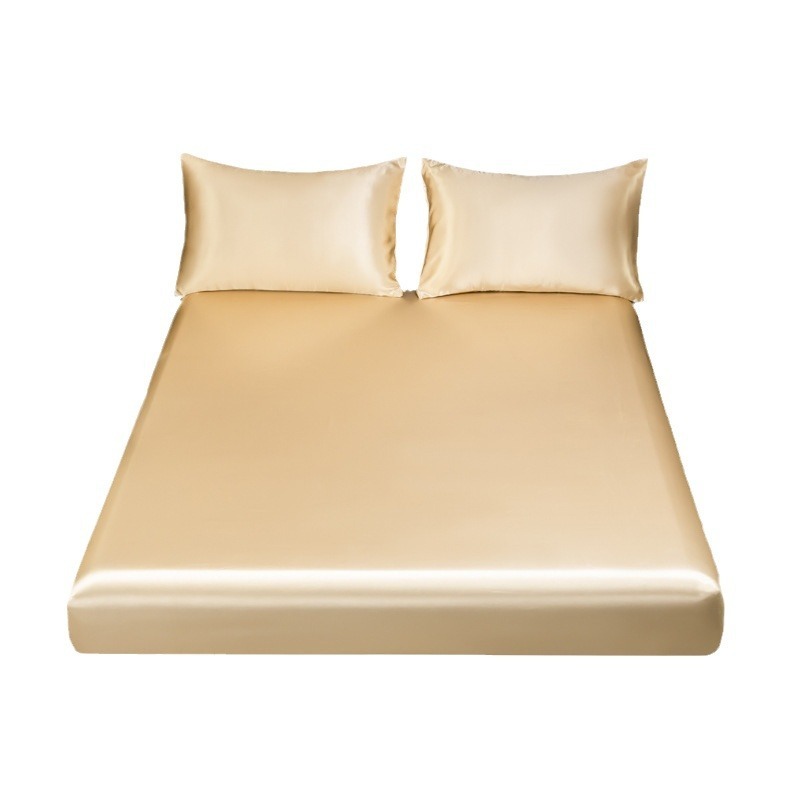100% Mulberry Fitted Sheet And Bed Sheet Pillowcase Four-piece Set Bed Sheet - Image 9
