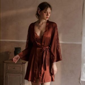 ice silk nightdress