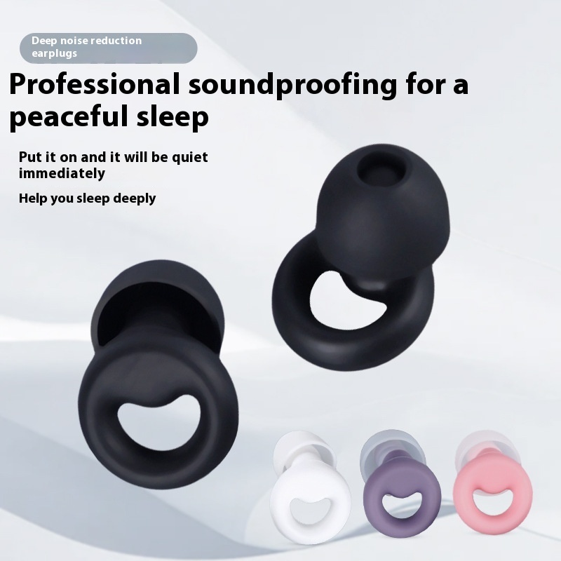 Waterproof And Minimalist Silicone Noise Cancelling Earplugs