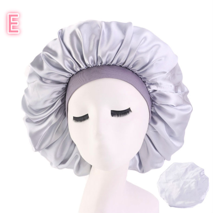 Beauty Print Satin Silk Bonnet Sleep Night Cap – Soft Hair Protection Sleeping Cap for Women - Image 10