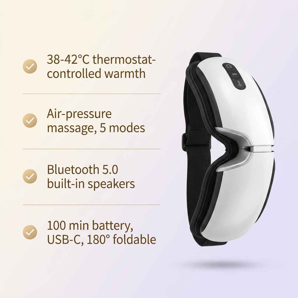 thermal eye massager