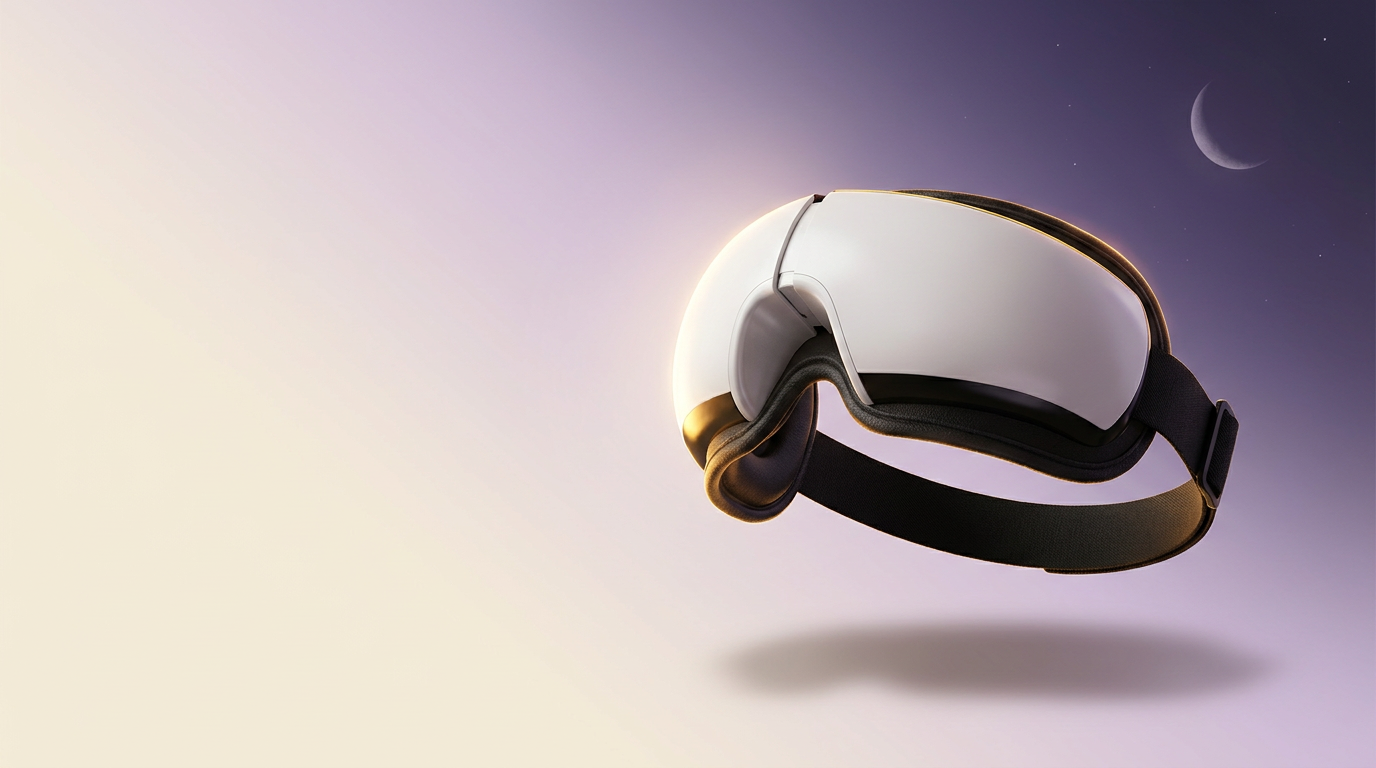 Thermal Eye Massager with Heat, Air Compression & Bluetooth Music | Rechargeable Eye Care Device