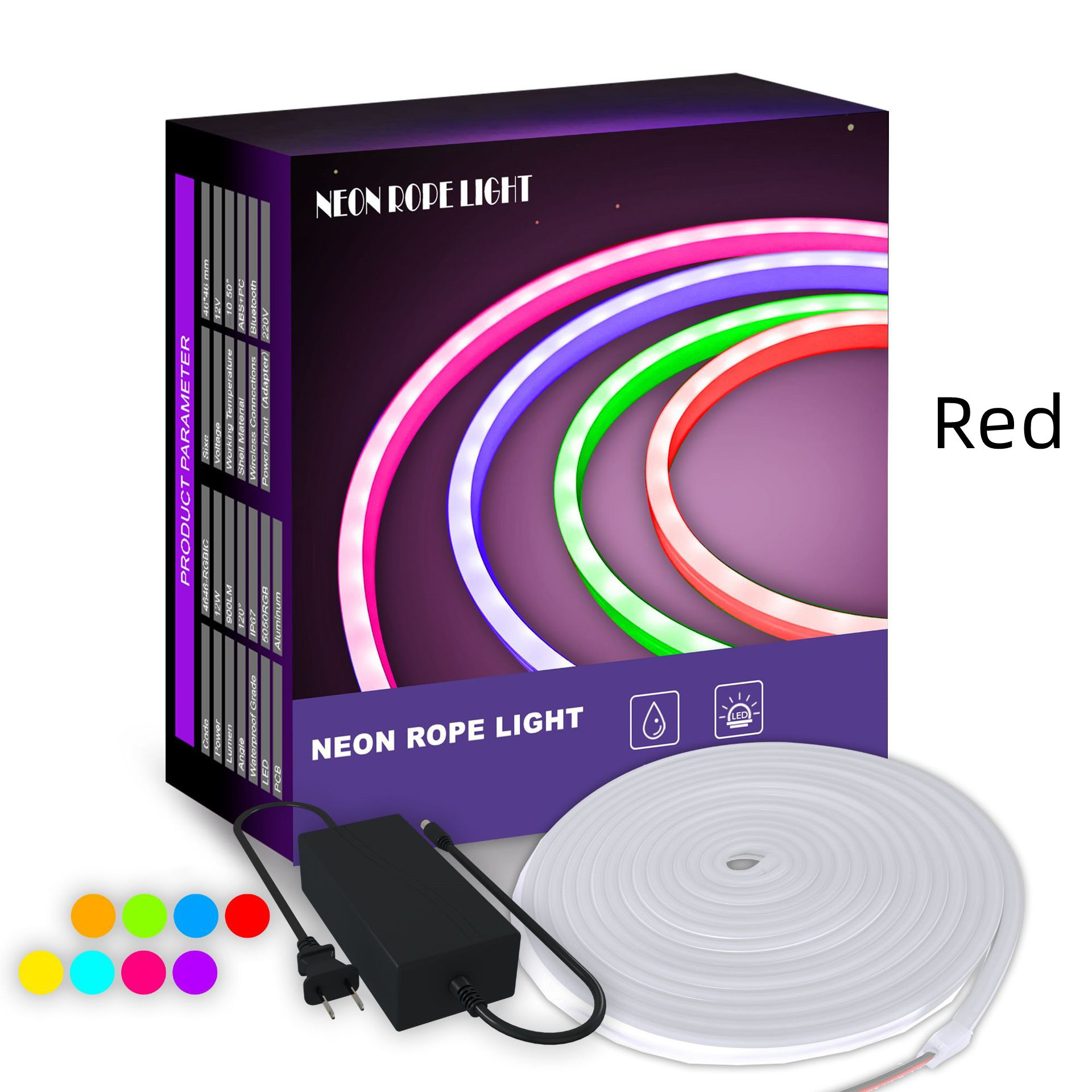 LED Flexible Neon Light Belt Modeling - Image 5